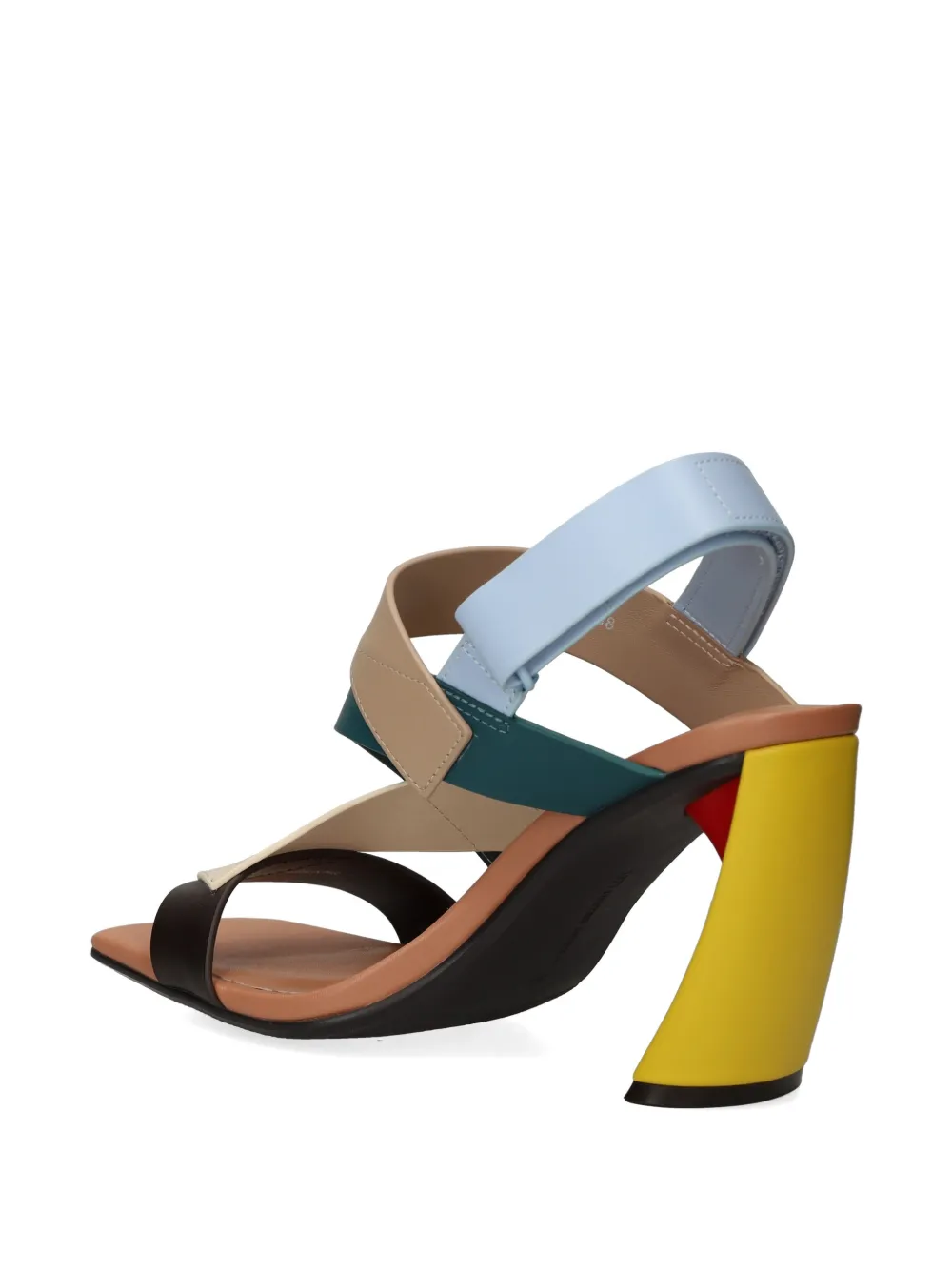 United Nude Juma Straps Hi sandalen met colourblocking Beige