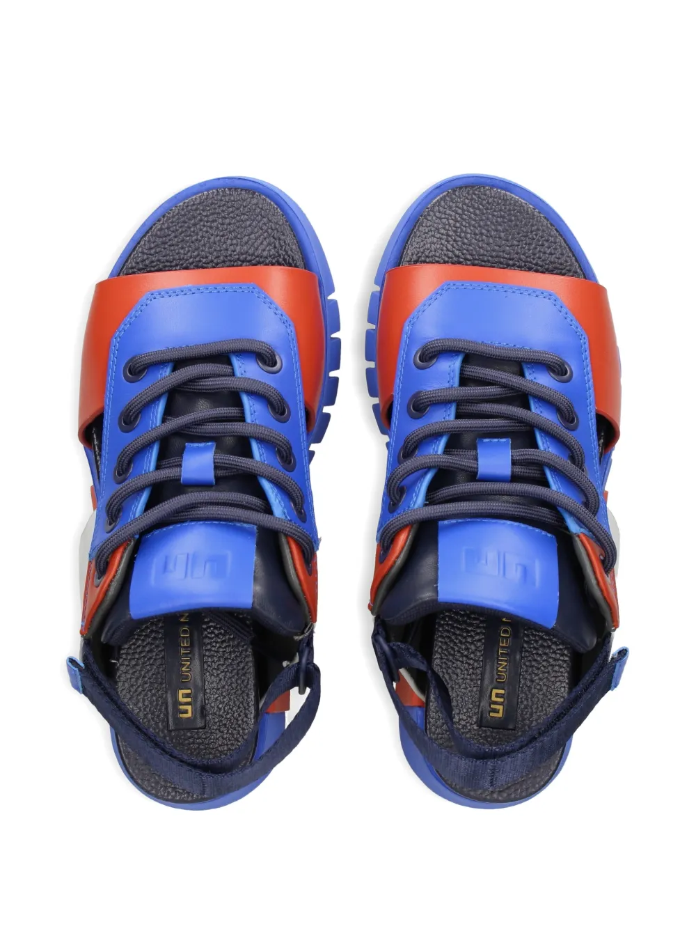 United Nude Delta Sporty II sandalen met colourblocking Blauw