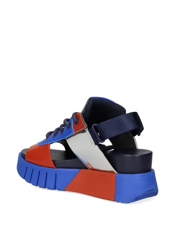 UNITED NUDE サンダル ブラック ブルー 35 United Nude Delta Sporty II サンダル | ブルー | FARFETCH JP