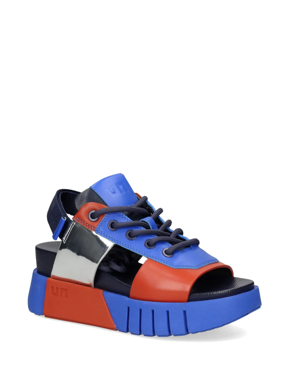 United Nude Delta Sporty II sandalen met colourblocking Blauw