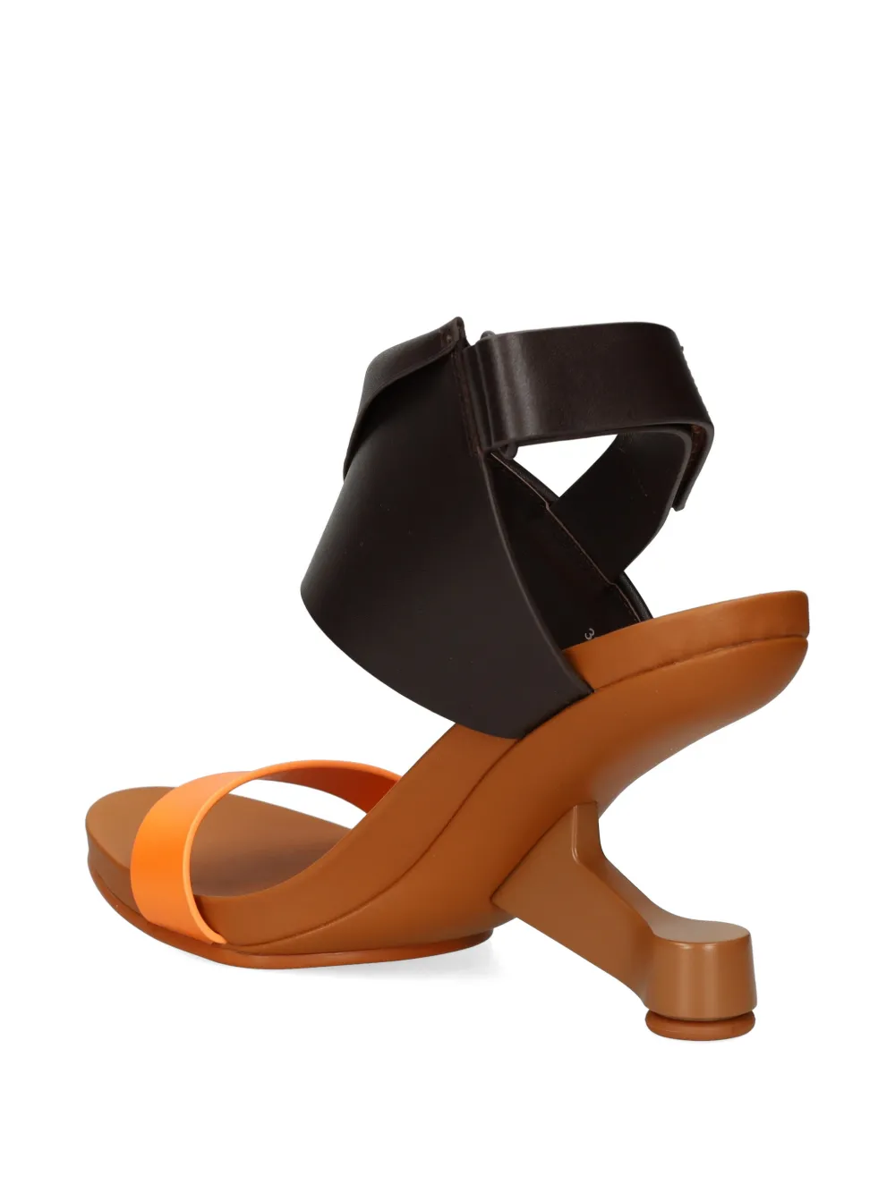 United Nude Eamz Polo sandalen met klittenband Bruin