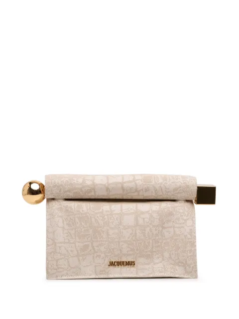 Jacquemus Pre-Owned pochette La Pochette Rond Carre en jean (2010-2025)