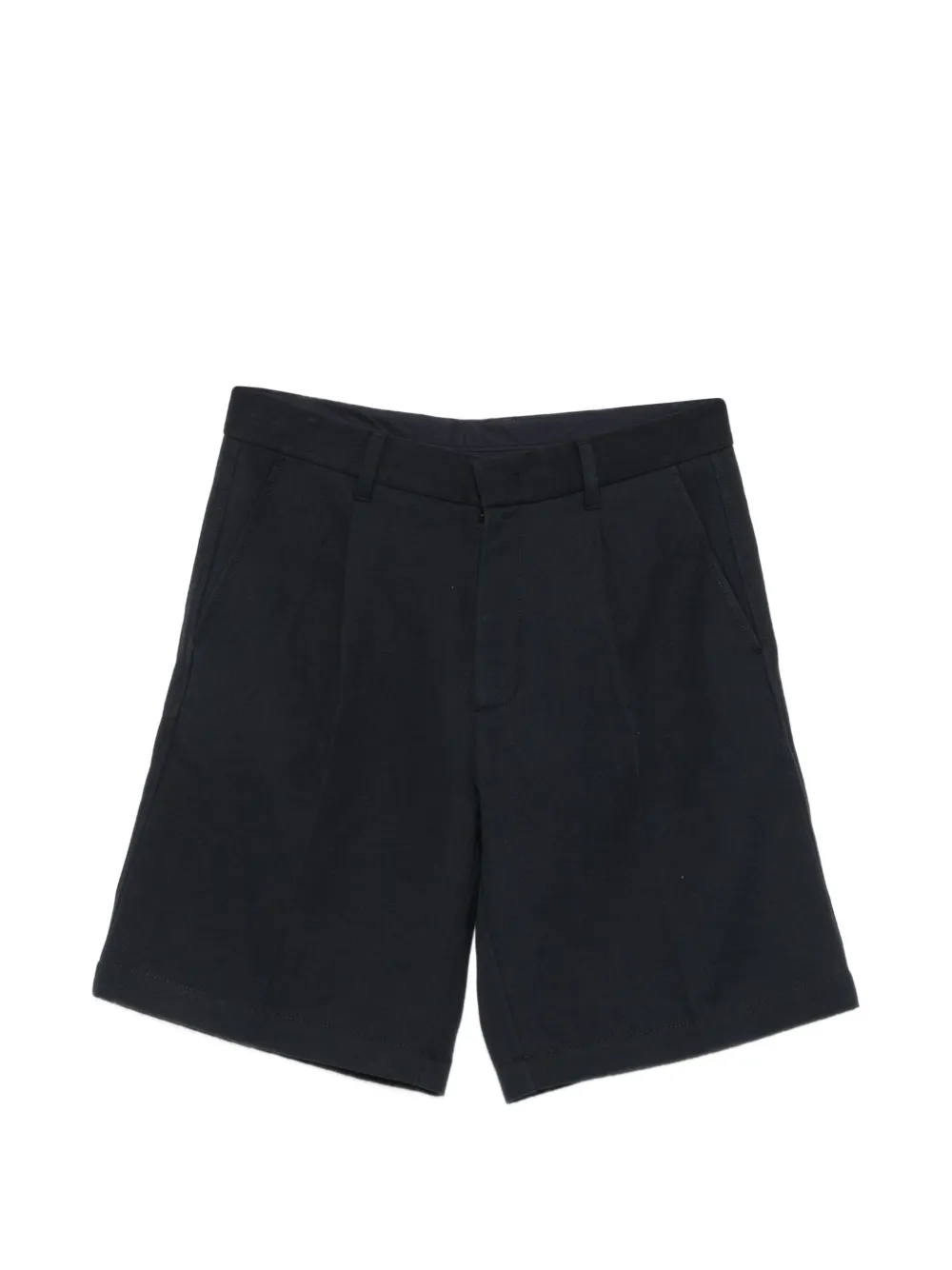 Alphatauri belt-loop pleated shorts - Blu
