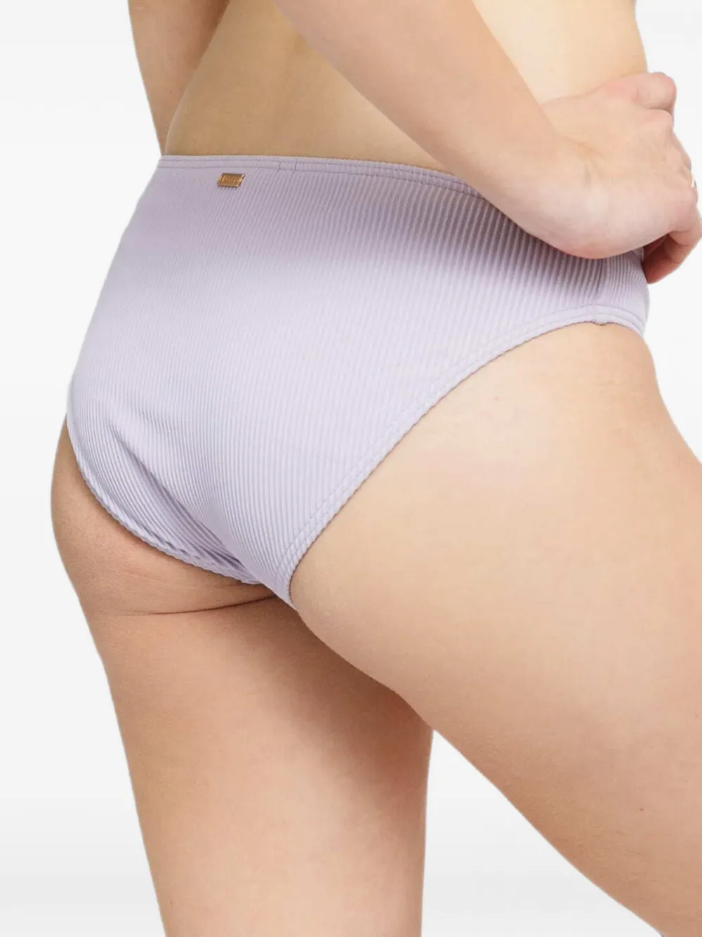 ROXY Mid Of Freedom ribgebreide bikinislip Paars