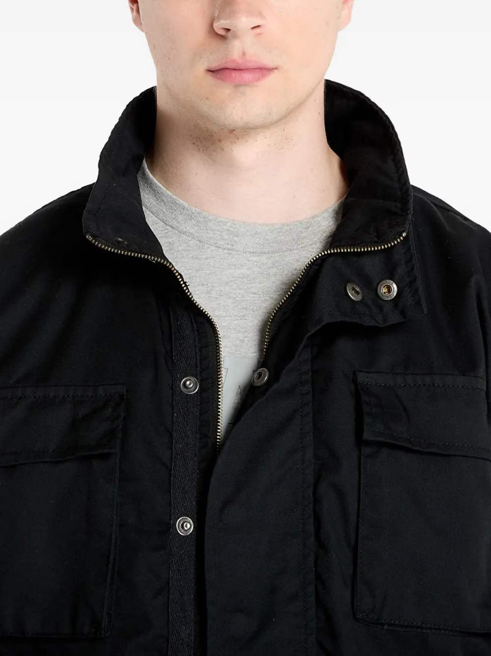 Urban Classics Jack met capuchon Zwart