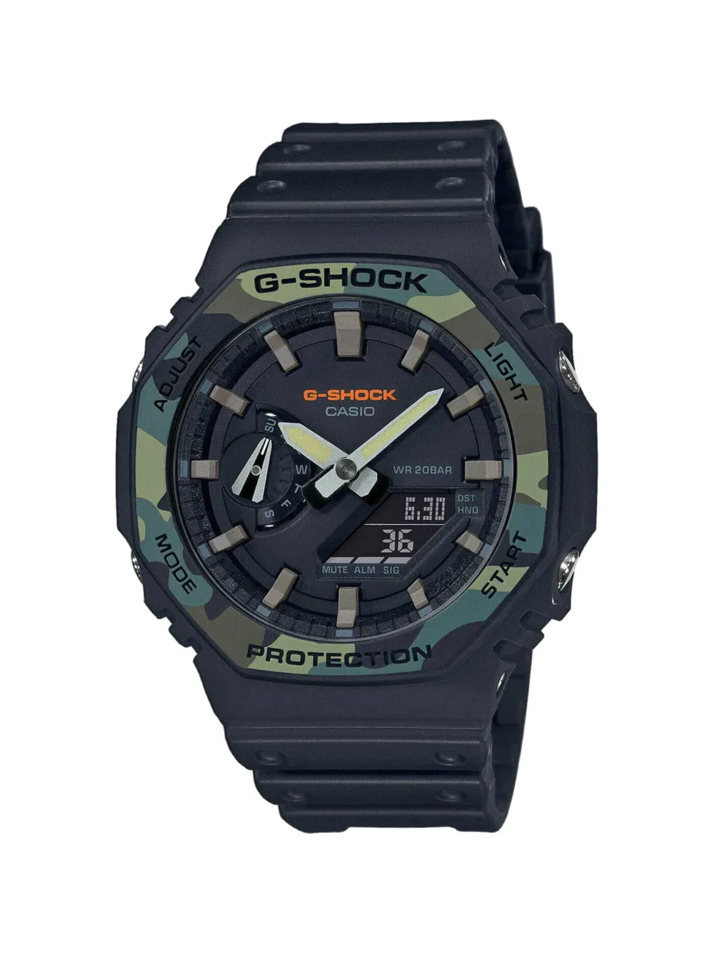 Casio G-Shock Camouflage 45mm watch - Nero