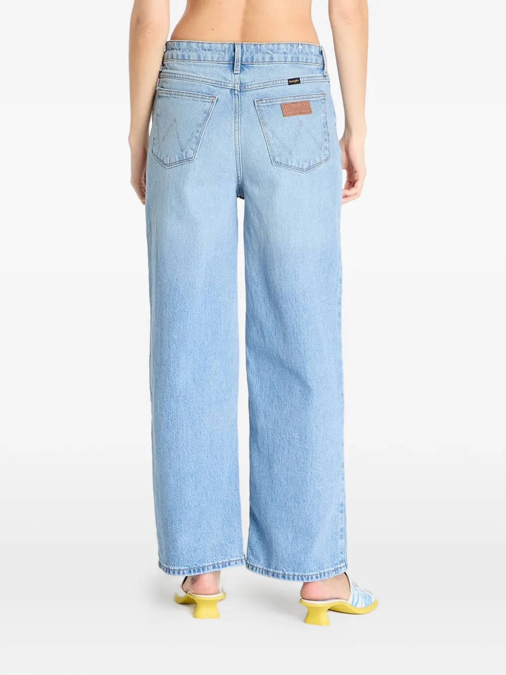 Wrangler Light-wash Jeans In Multi