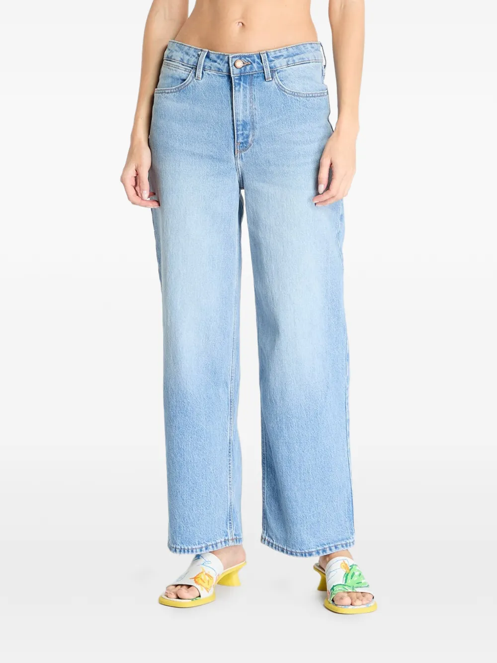 Wrangler light-wash jeans - Blau