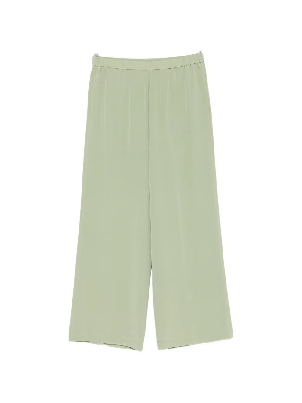 ASPESI wide-leg silk trousers - Verde