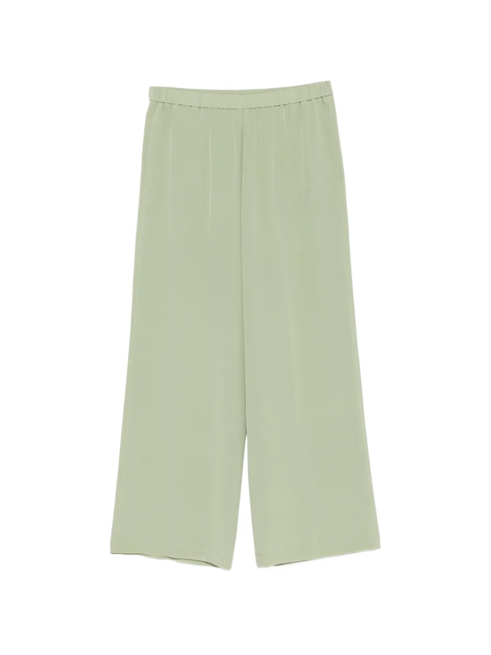 ASPESI wide-leg silk trousers - Verde