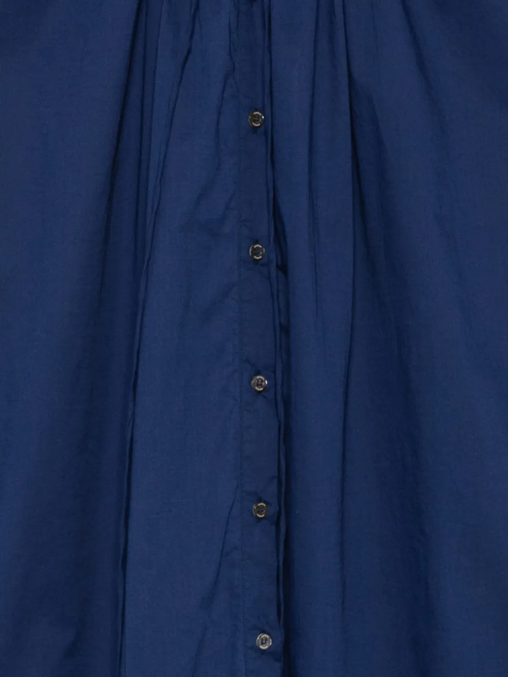 ASPESI Blousejurk met ronde opstaande kraag Blauw