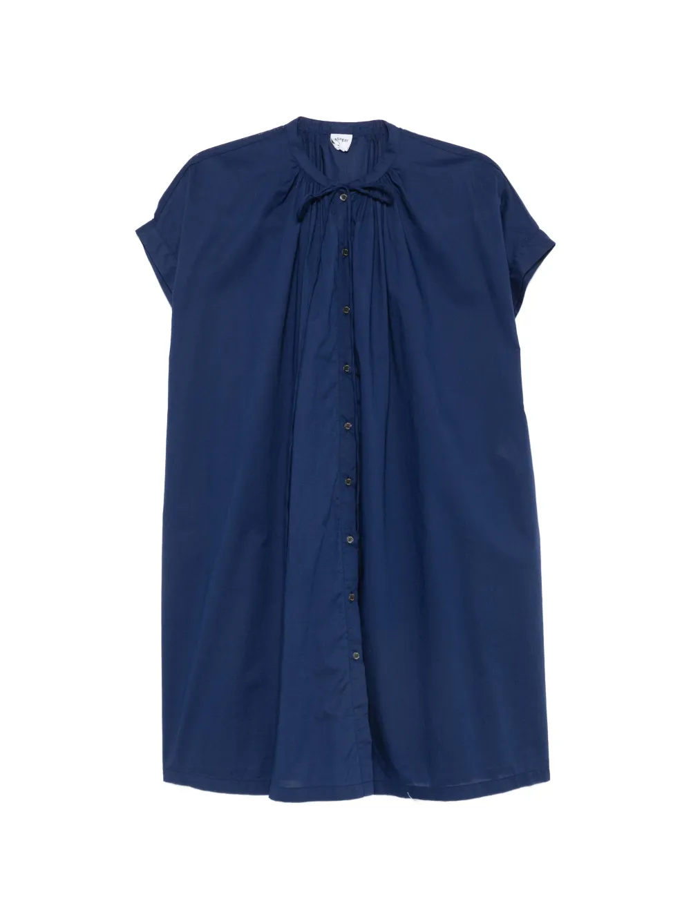 ASPESI mandarin-collar mini dress - Blu