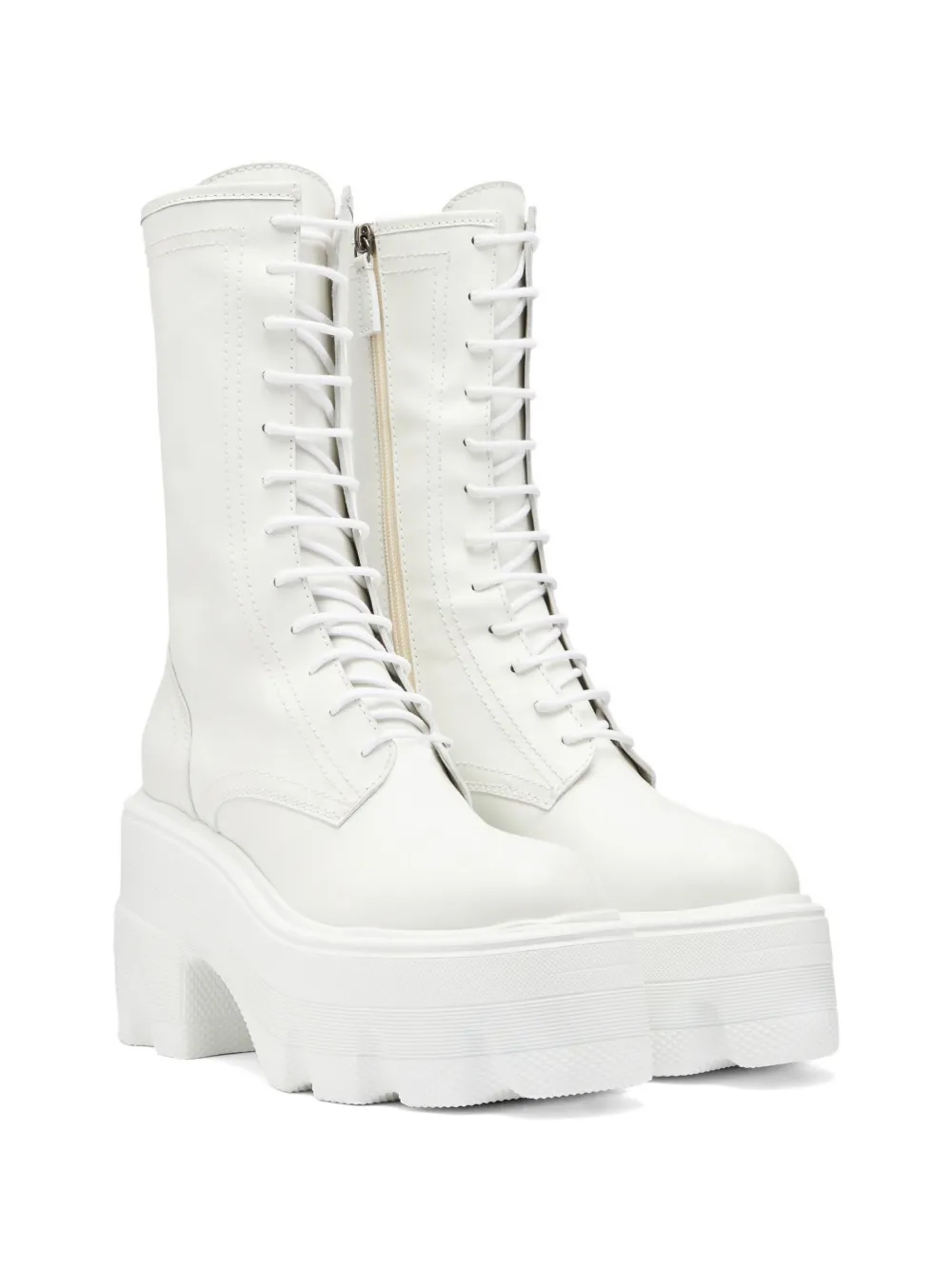 Casadei MAXXXI biker boots Wit