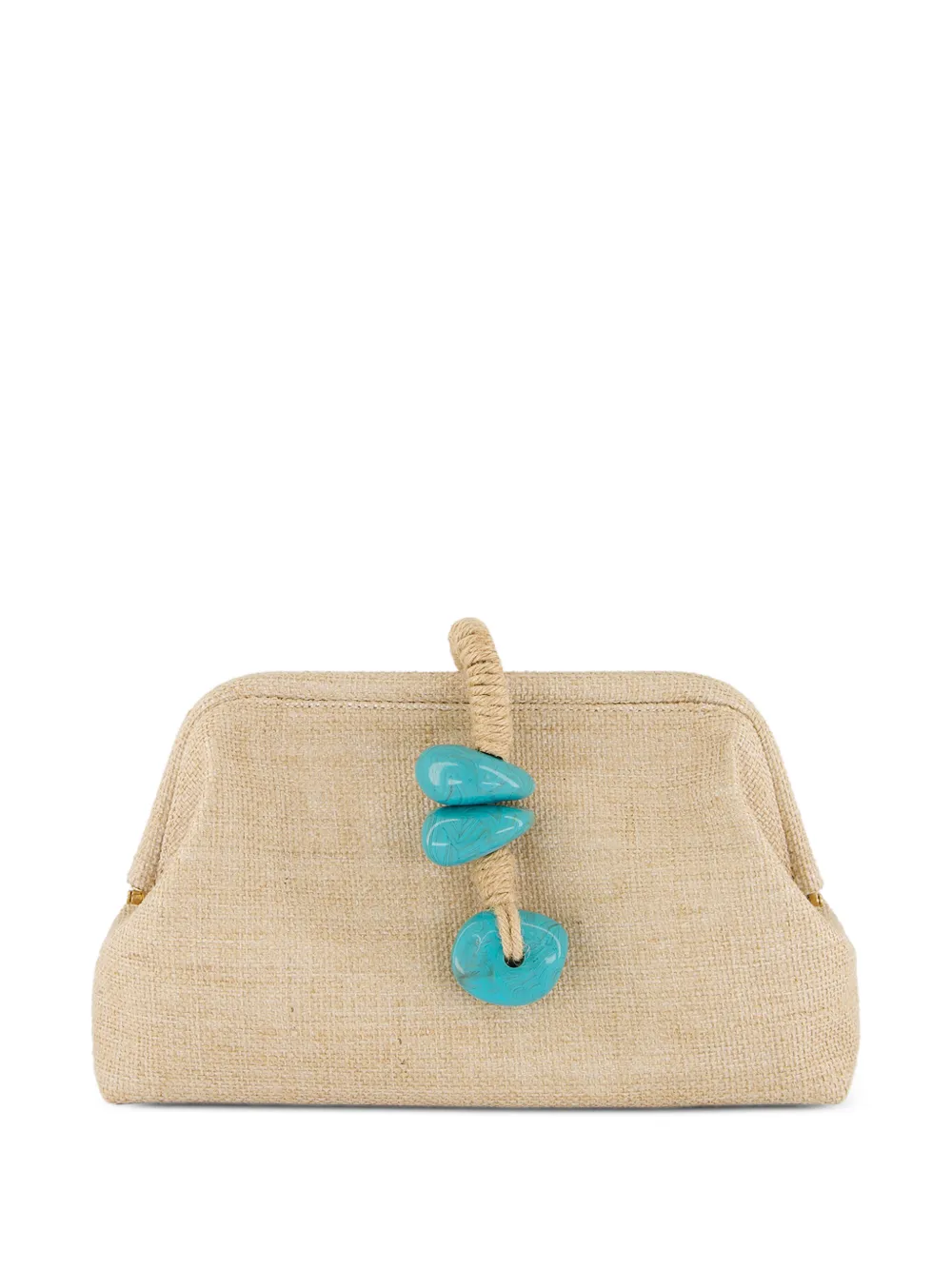 SERENA UZIYEL Petra clutch bag - Toni neutri