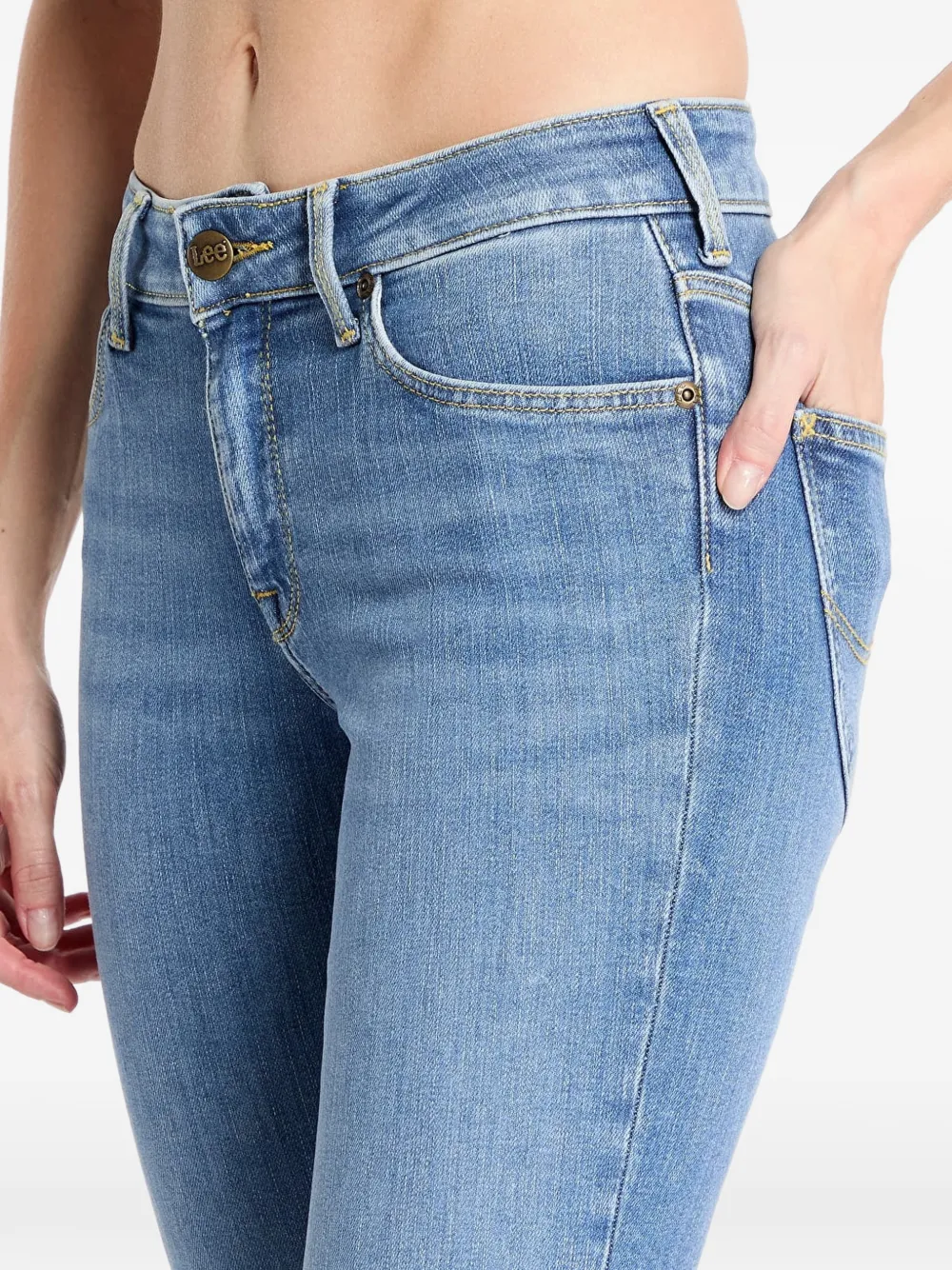  Lee Vaqueros Skinny - Azul 