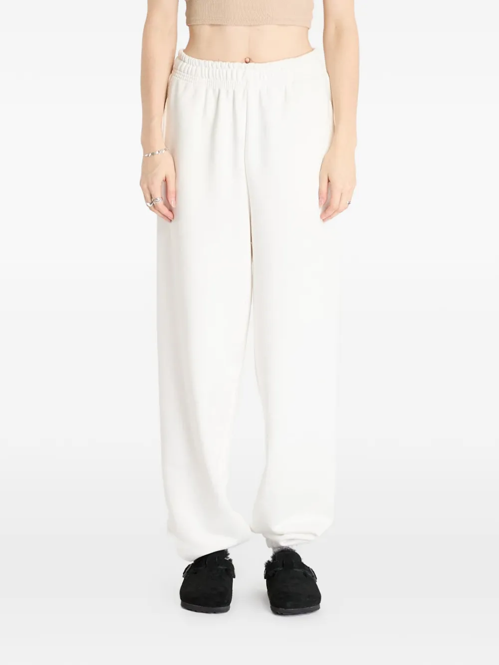 karl kani Pantaloni sportivi con vita elasticizzata - Bianco