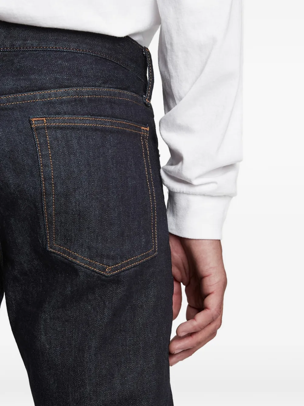 GAP Jeans met contrasterende stiksels Blauw