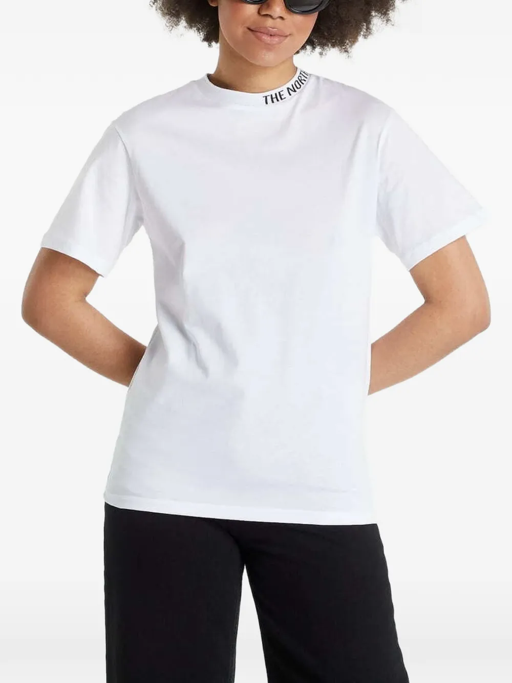 The North Face T-shirt con logo - Bianco