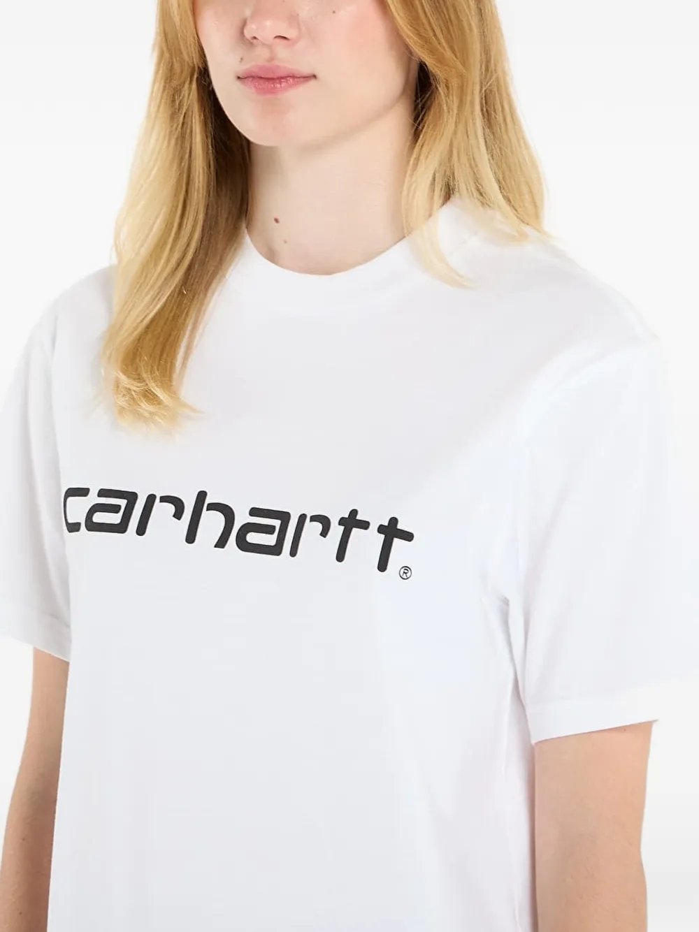 Carhartt WIP Script T-shirt Wit