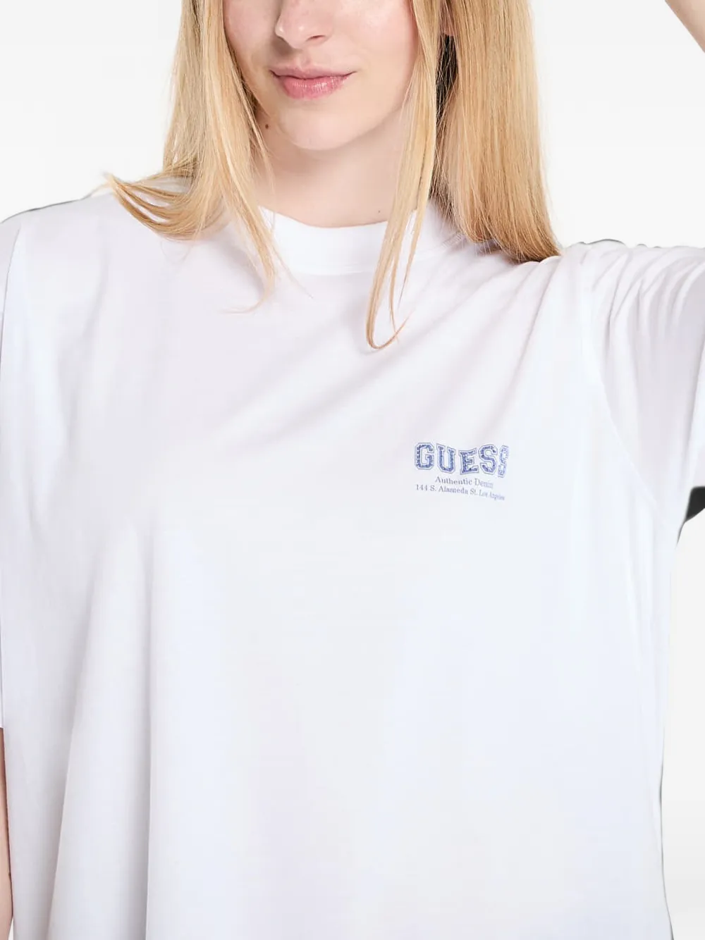 GUESS USA graphic-print T-shirt Wit