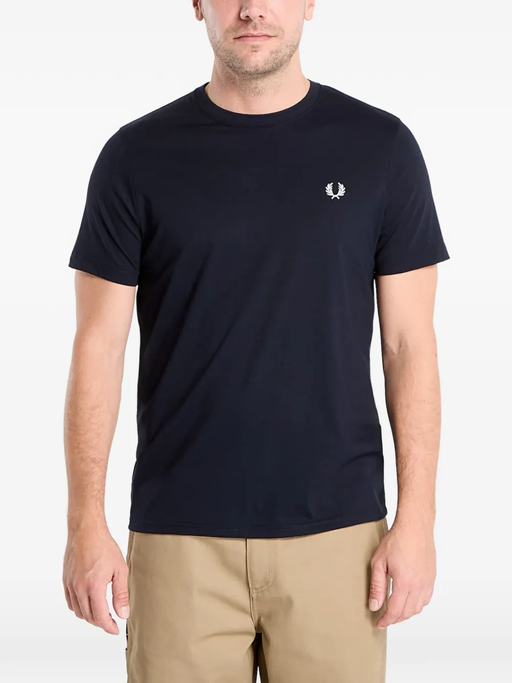 Fred Perry crew-neck T-shirt - Blu