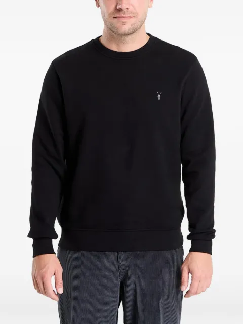 AllSaints Raven logo-embroidered sweatshirt