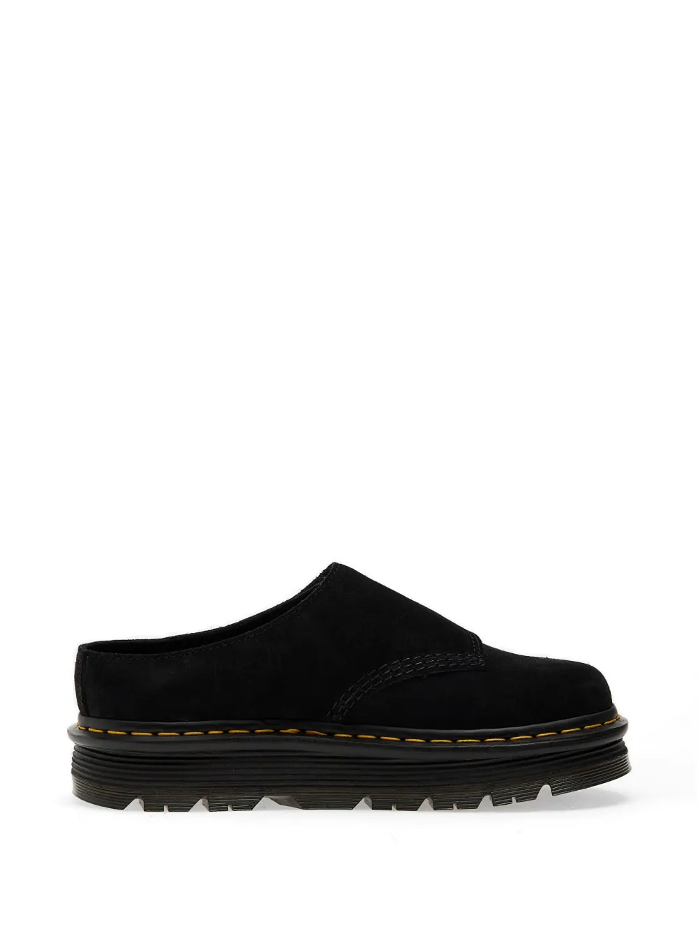 Dr Martens Zebzag AnyWair suede mules - Nero