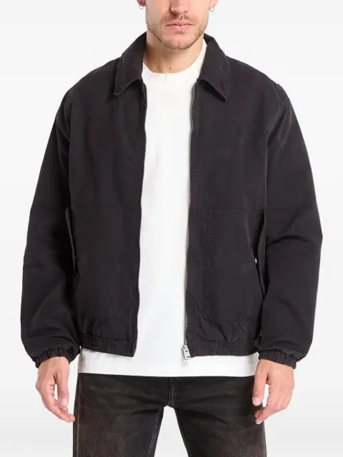 AllSaints Holman Ramskull zip-up elasticated-hem jacket