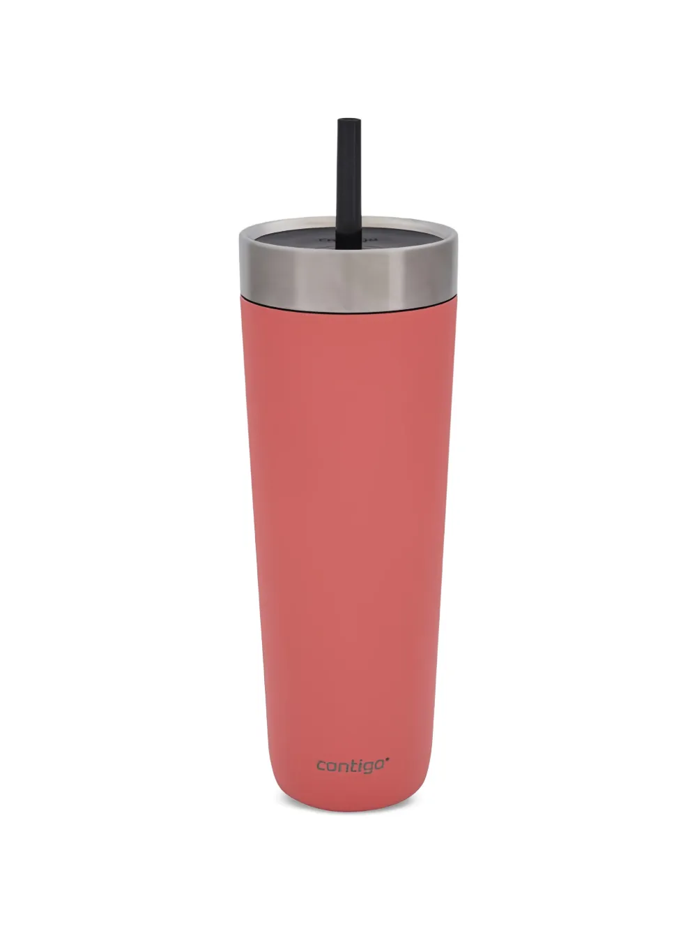 Contigo matte-finish logo-print tumbler - Rosa