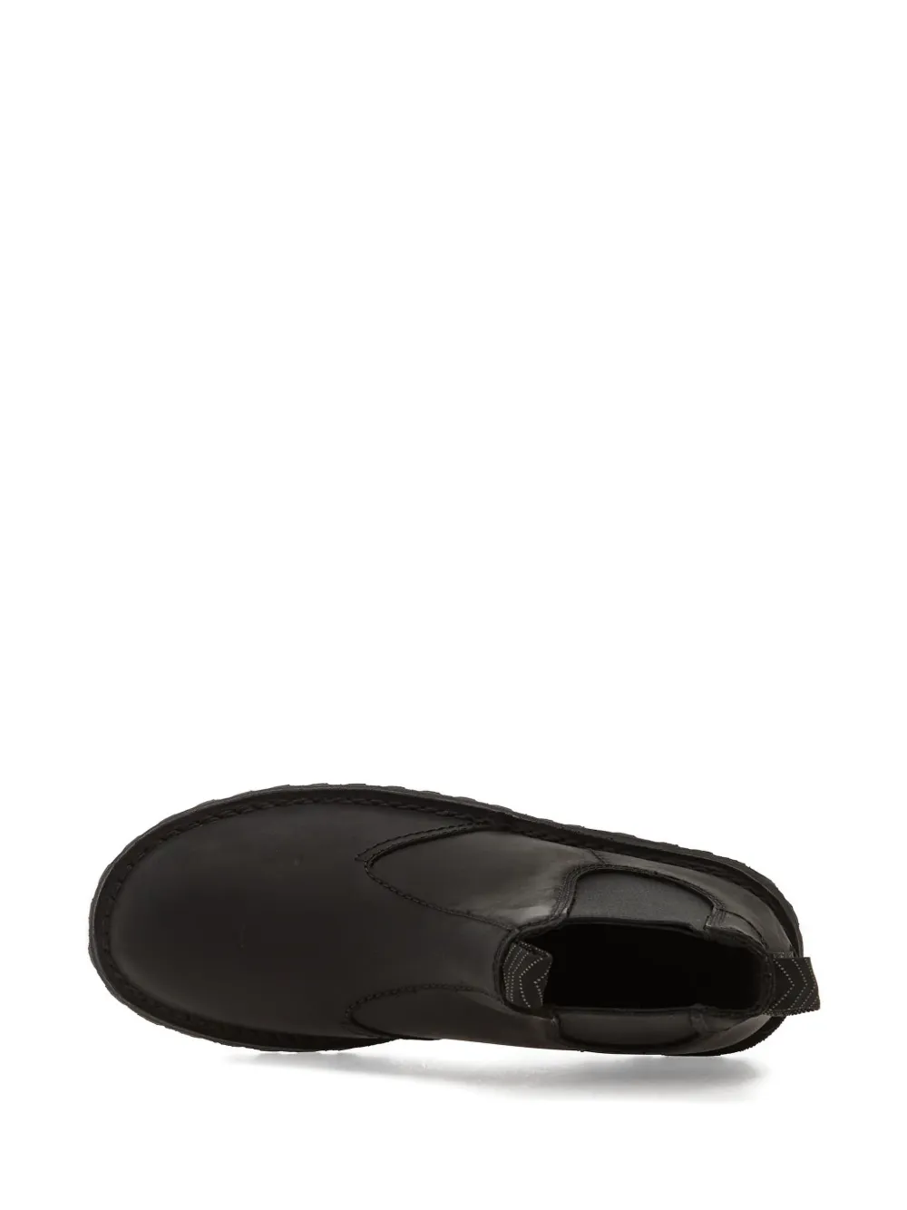 Clarks Solsbury Easy leren enkellaarzen Zwart