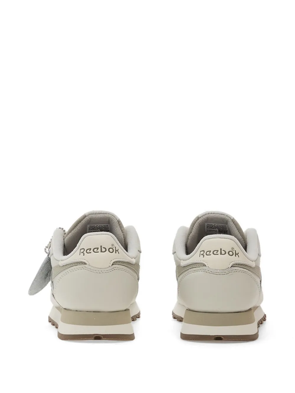Reebok Classic geperforeerde leren sneakers Beige