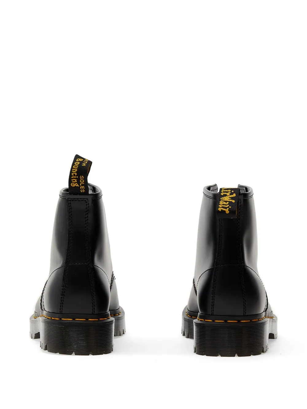 Dr Martens Enkellaarzen met veters Zwart