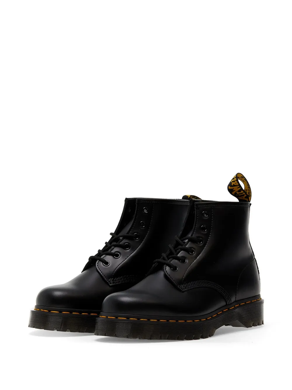 Dr Martens Enkellaarzen met veters Zwart