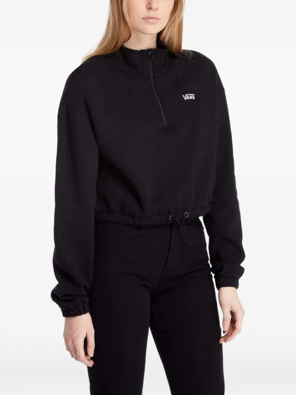スウェットシャツ vans スウェット Vans クロップド ジップアップ