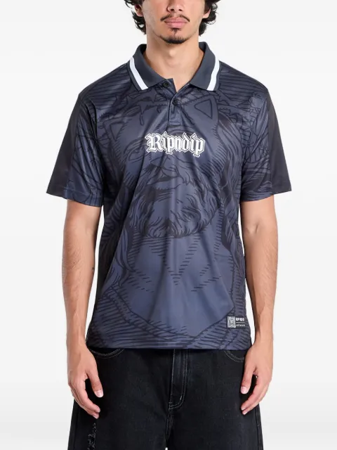 Ripndip Lord Savior graphic-print polo shirt
