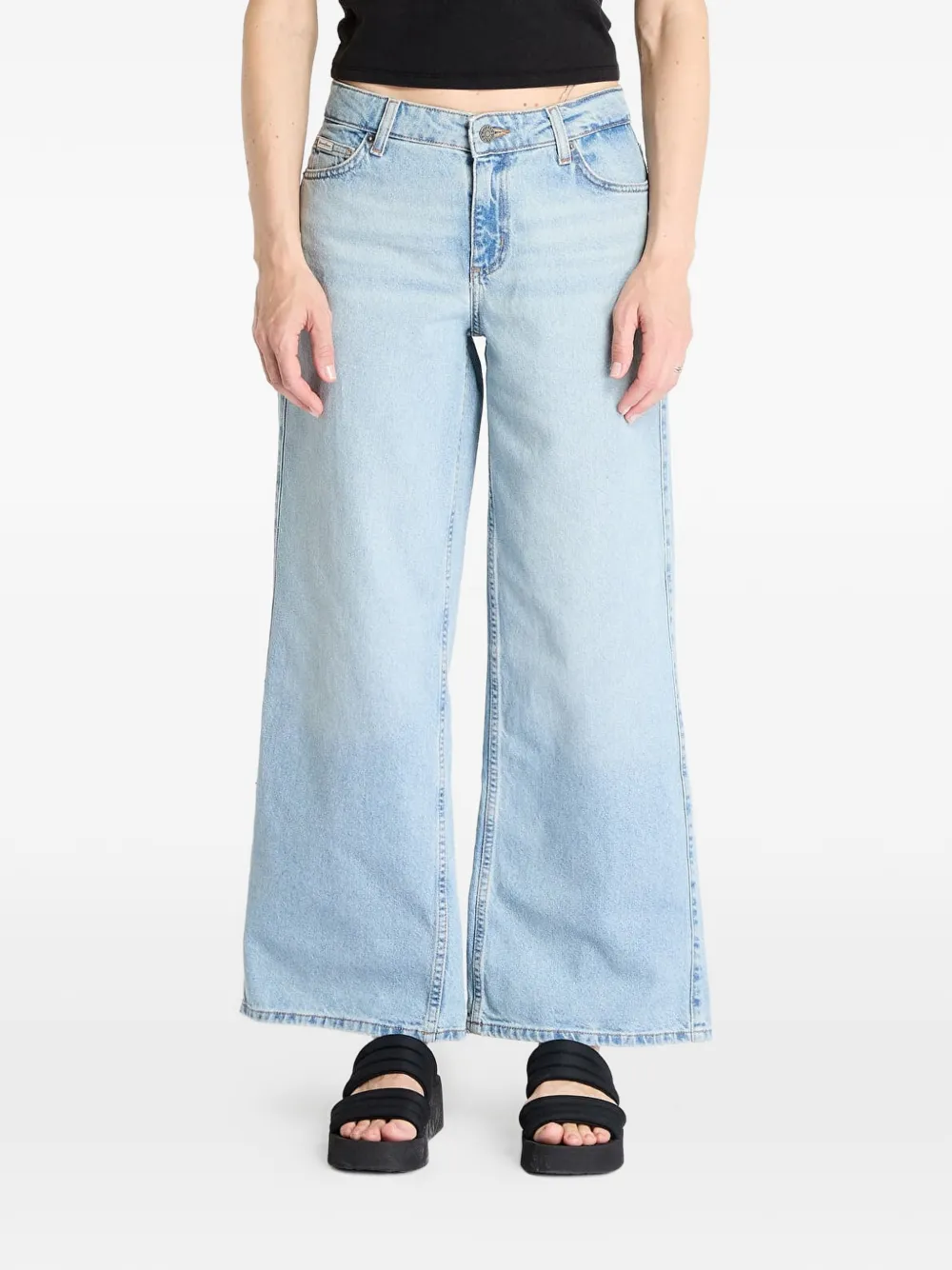 GUESS USA G11 faded-wash jeans - Blu