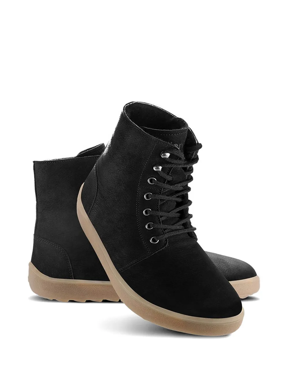 Be Lenka Leren sneakers Zwart