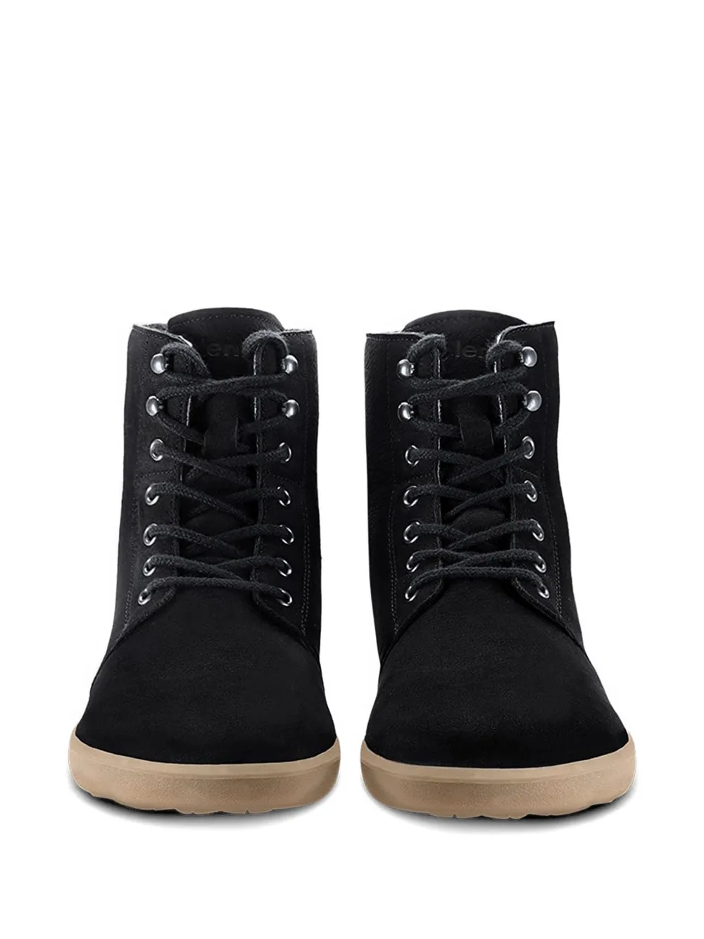 Be Lenka Leren sneakers Zwart