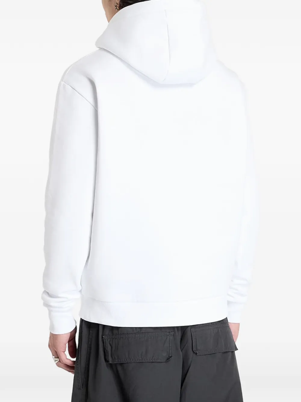 karl kani Hoodie met logodetail Wit