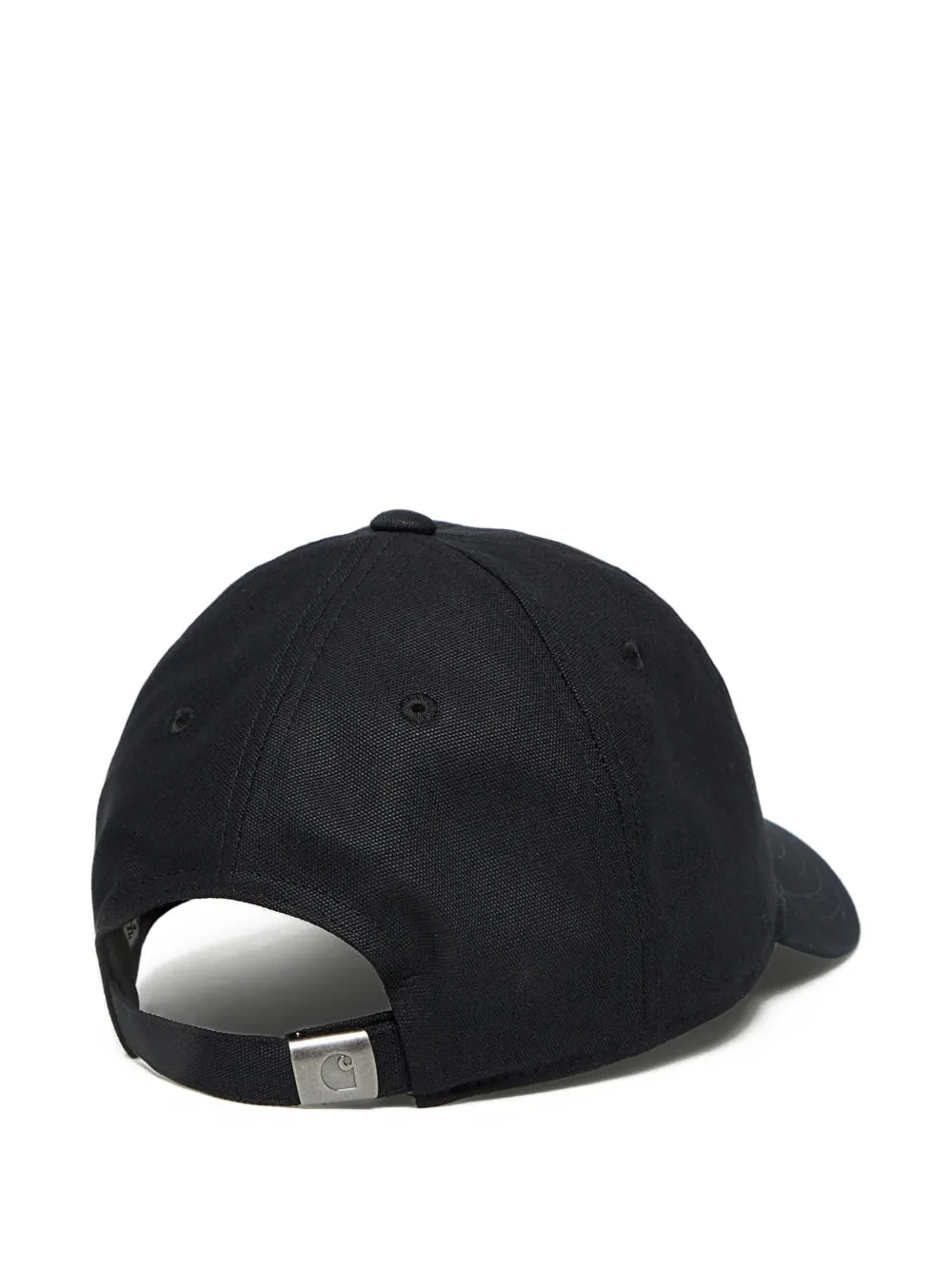 Carhartt WIP Scrip canvas honkbalpet Zwart
