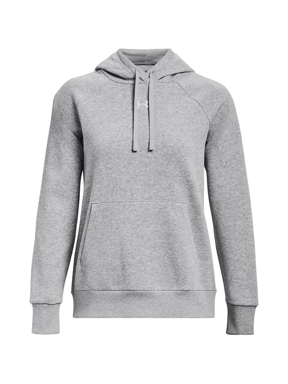 Under Armour Rival Hoodie mit Raglanärmeln - Grau