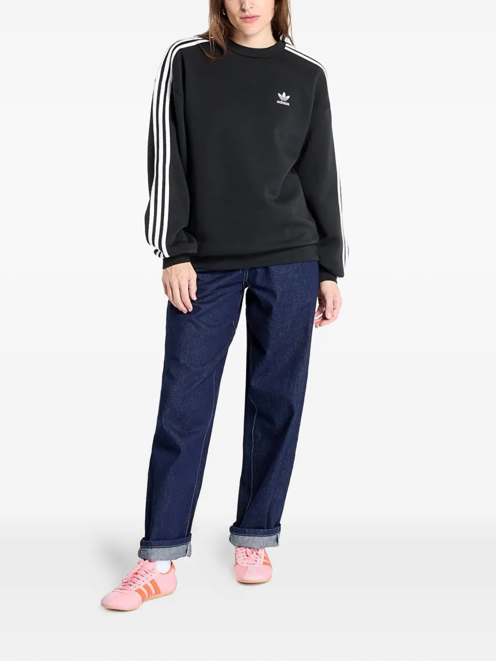 adidas Sweater met logo Zwart