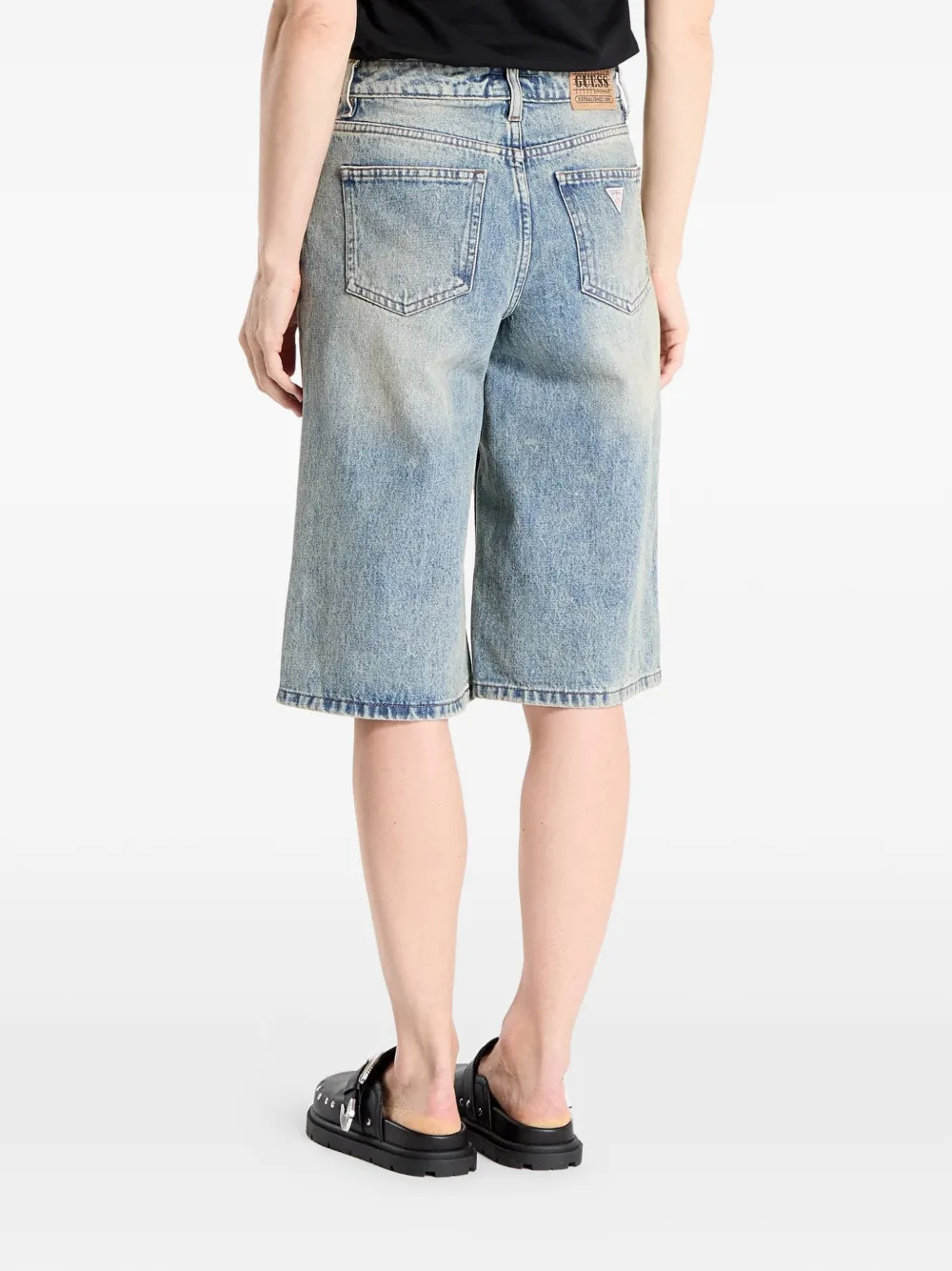 GUESS USA Denim shorts Blauw