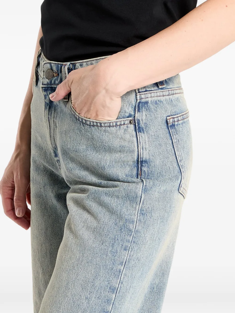 GUESS USA Denim shorts Blauw