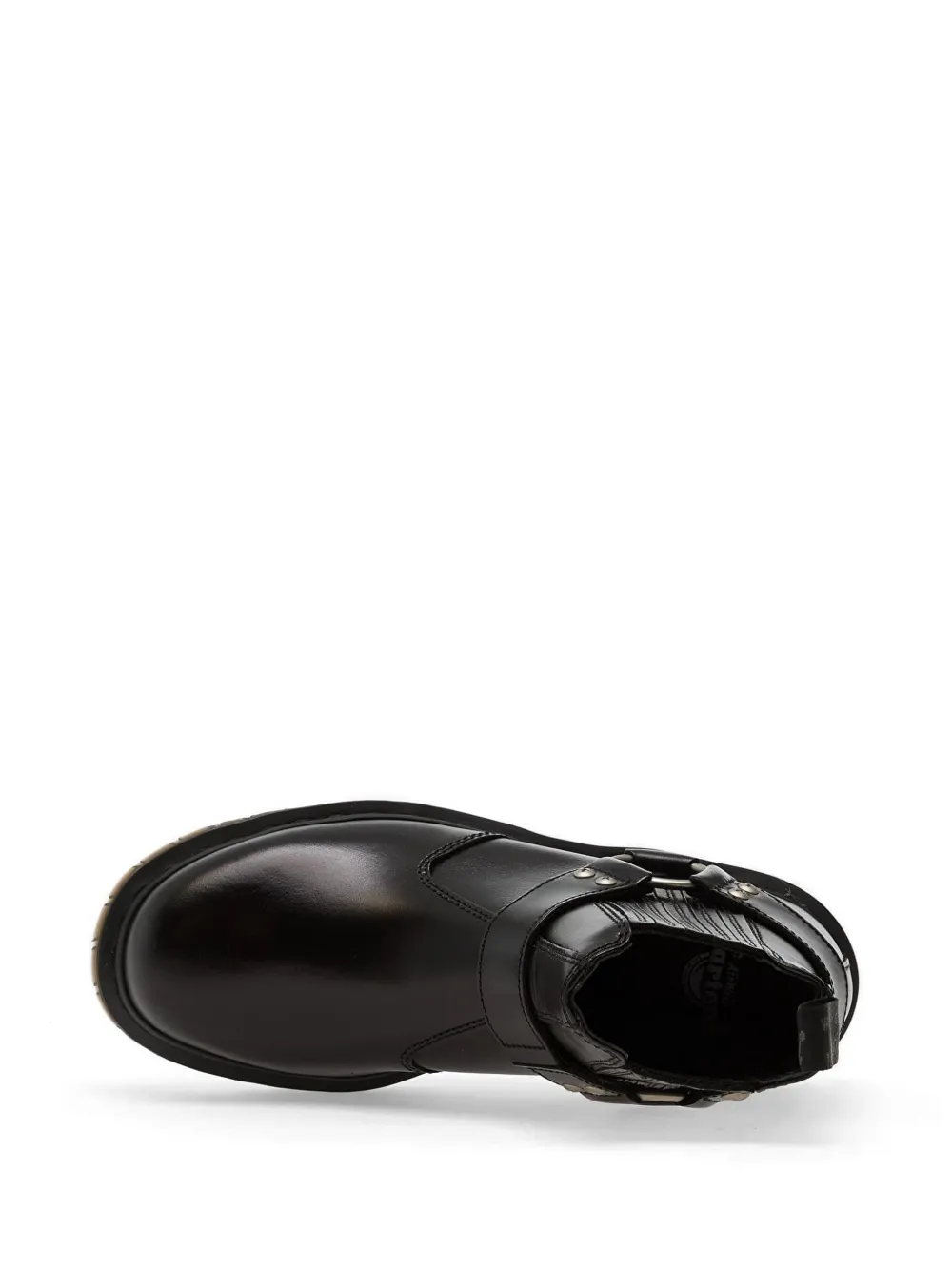 Dr Martens Analine leren laarzen met harnas band Zwart