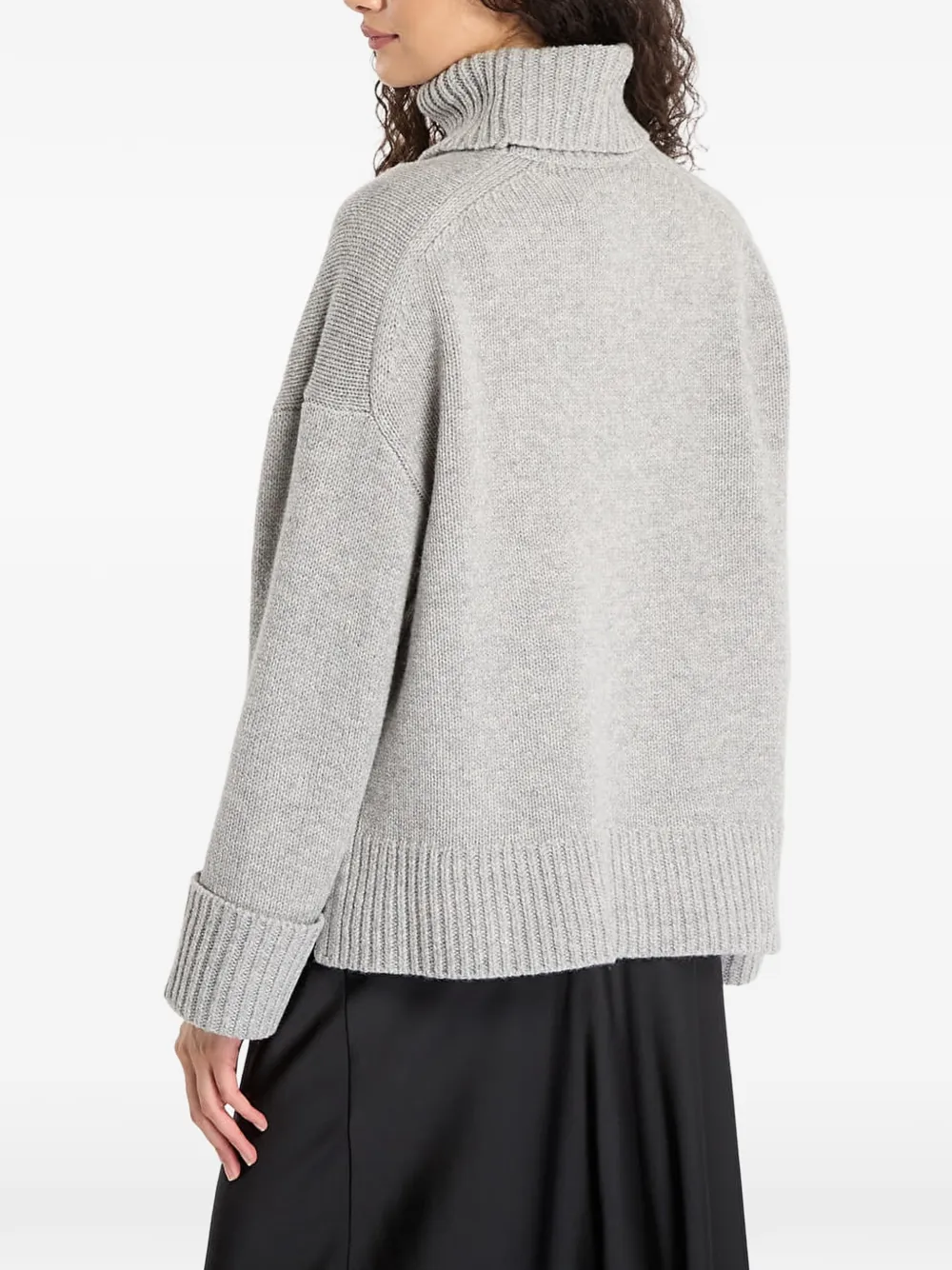  Samsoe Samsoe Pull Sakeiku à Col Roulé - Gris 