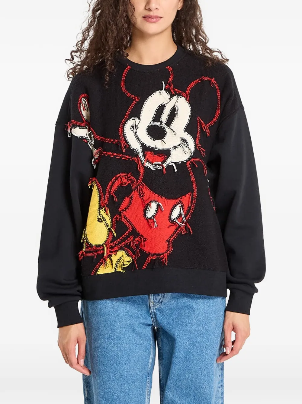 Desigual x Disney Mickey Mouse sweater - Nero