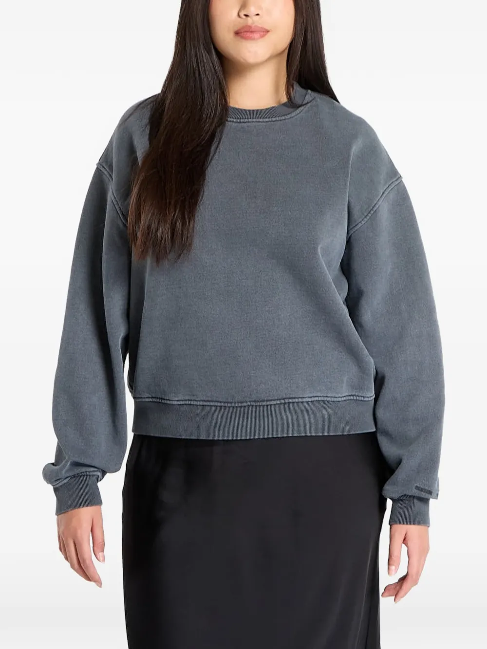 Samsoe & Samsoe Sava Crew-neck Sweatshirt In Blue