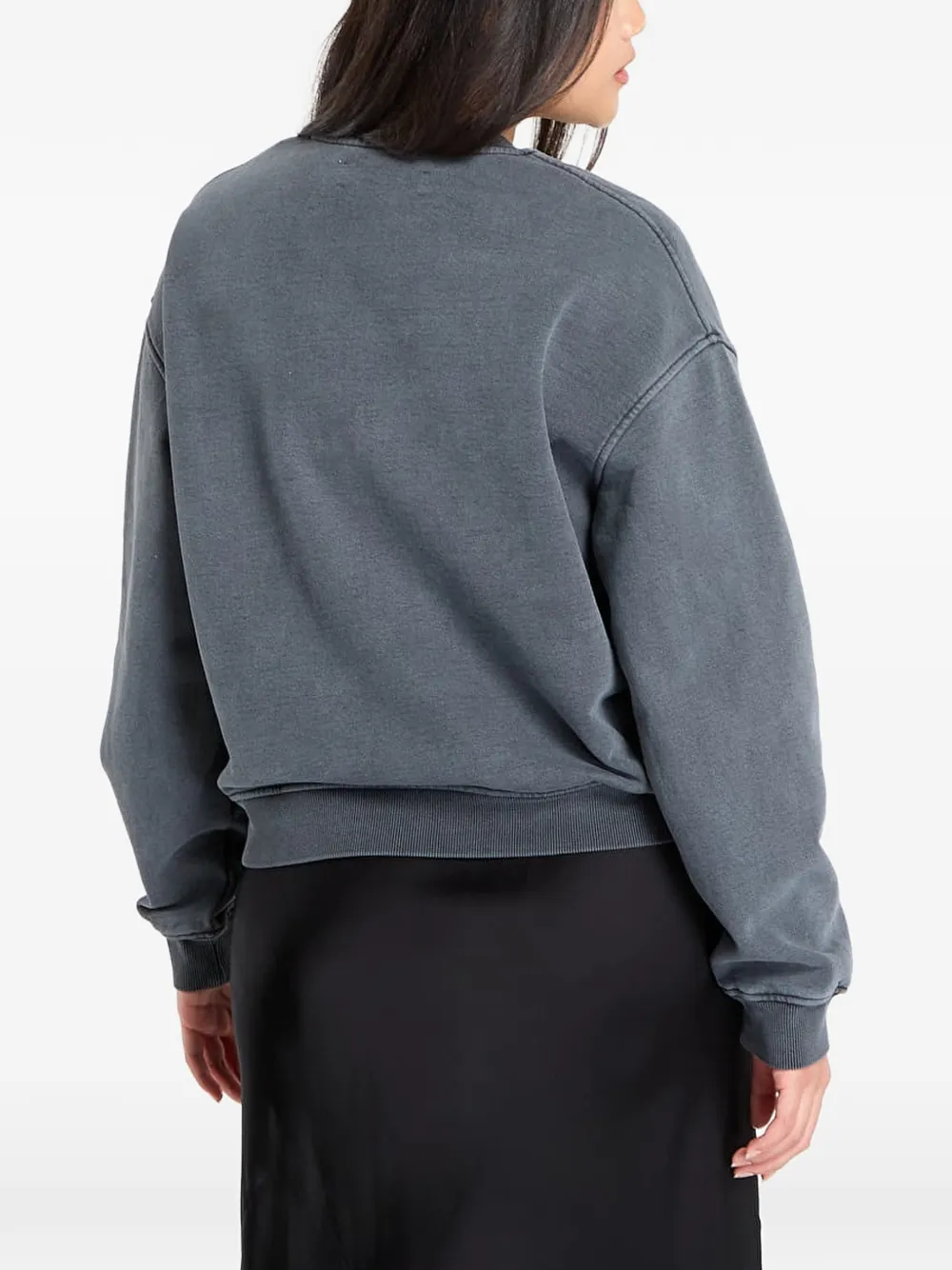 Samsoe & Samsoe Sava Crew-neck Sweatshirt In Blue