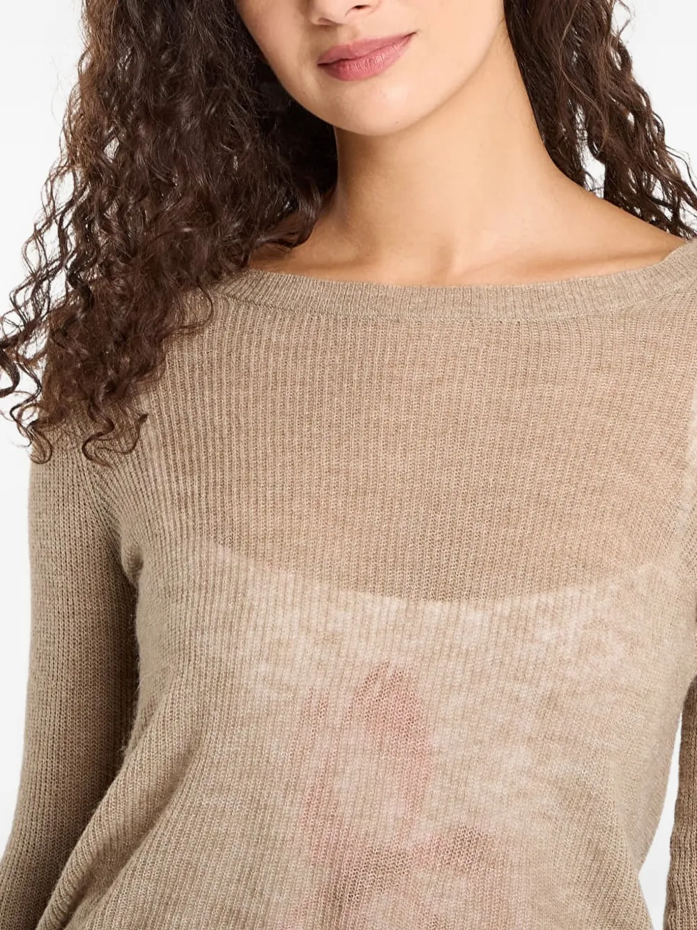 Desigual Kala gelaagde jurk met bloemenprint Beige